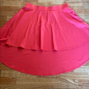 LN High-Low Skater Skirt